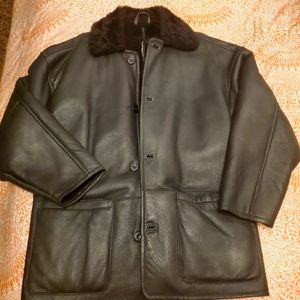 Lambskin coat